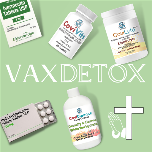 Vax Detox Combo (HCQ & Ivermectin not included)
