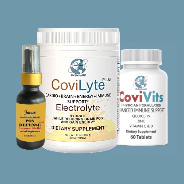 COVID, Pox & Bird Flu Defense Bundle