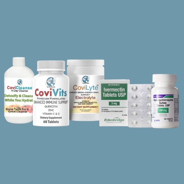 Vax Detox Combo (HCQ & Ivermectin not included)